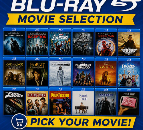 Blu ray movies series - blu, movies/tv