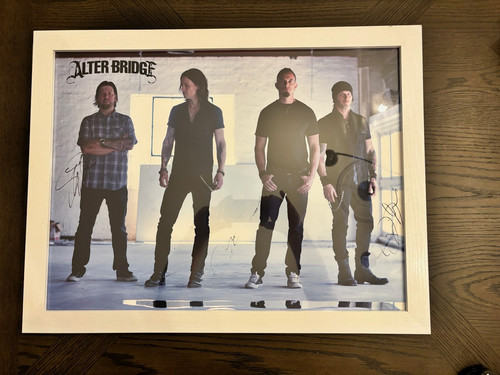 Alter bridge autographed - alter, &